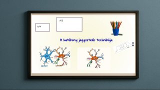 Hatékony jegyzetelés 6. rész. A hatékony jegyzetelés technikája